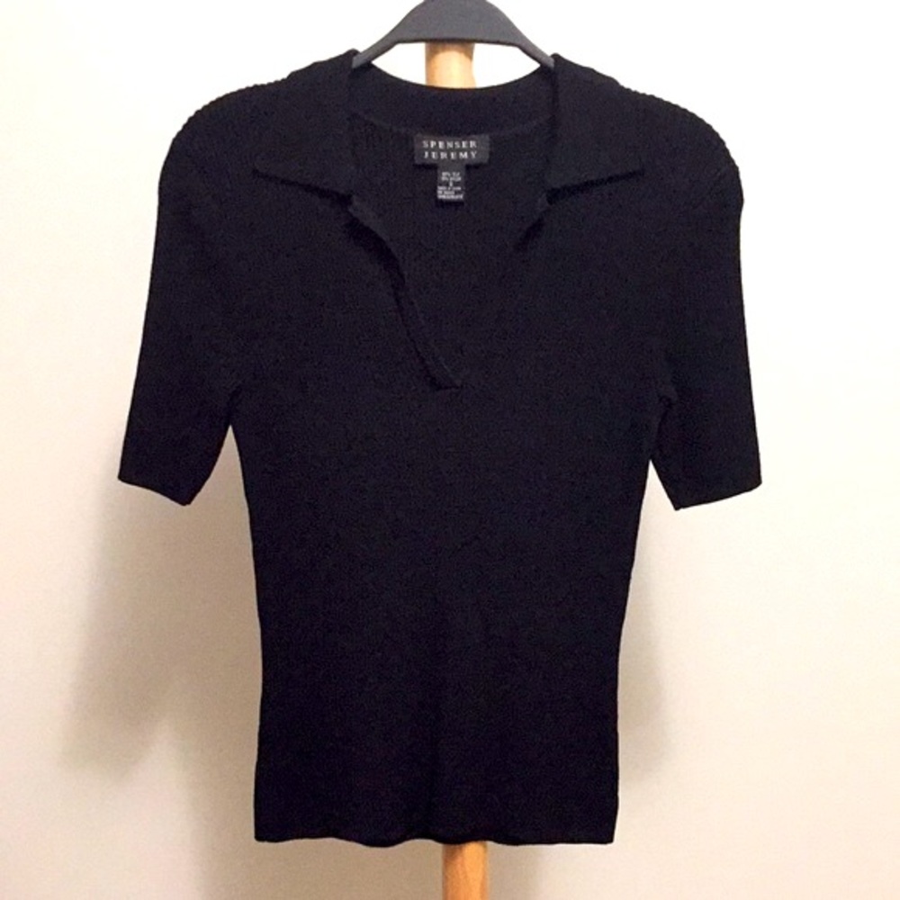 Short Sleeve Knit Top